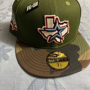 New Era Houston Astros fitted hat. Gi Joe